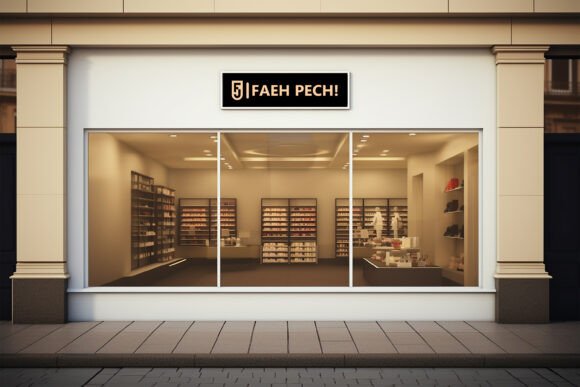 Download Bakery Front Logo Mockup Design - Design Collection