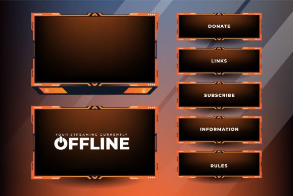 Download Futuristic Gaming Overlay Vector Design - Design Collection