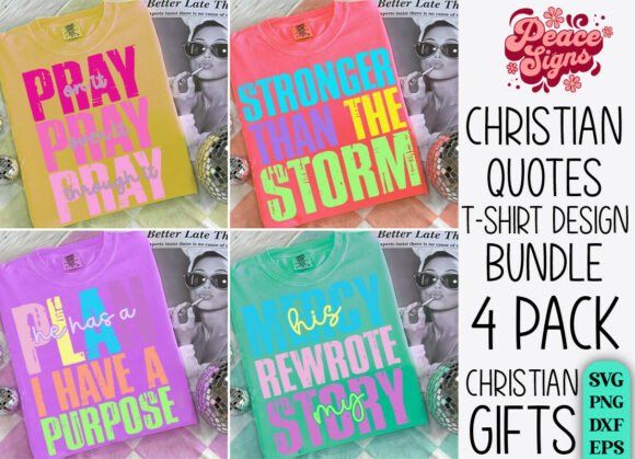 Download Preppy Religious SVG PNG Bundle Design - Design Collection