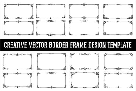Download Creative Vector Border Frame Design - Design Collection