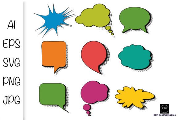 Download Comic Speech Bubble Collection 2 - Premium Bundle