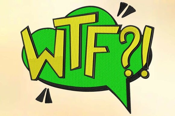 Download Comic Speech Bubble Embroidery Design - Design Collection
