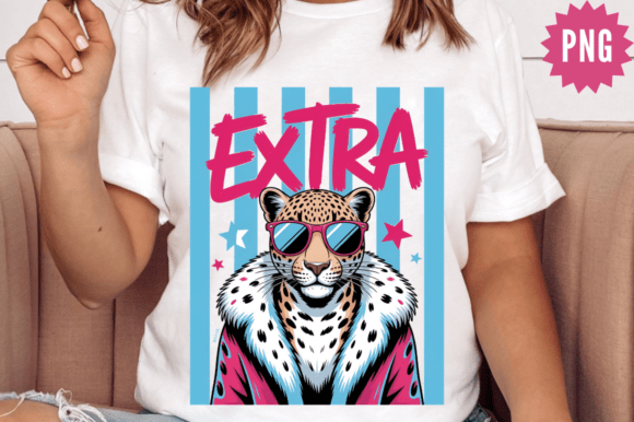 Download Extra Leopard Fashion PNG Design - Design Collection