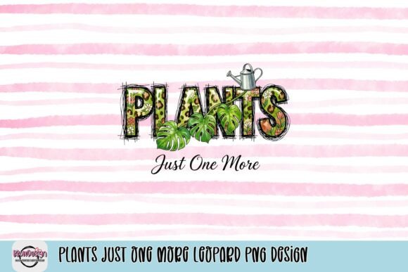 Download Plants Just One More Leopard PNG Design - Design Collection