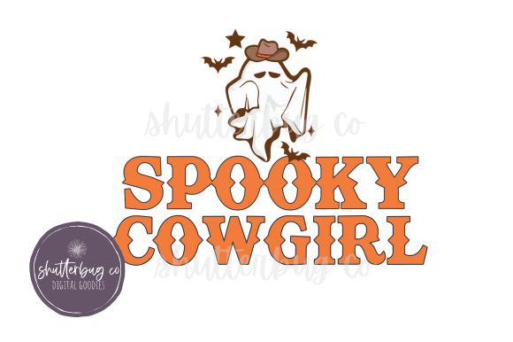 Download Spooky Cowgirl Halloween Tshirt Designs - Design Collection