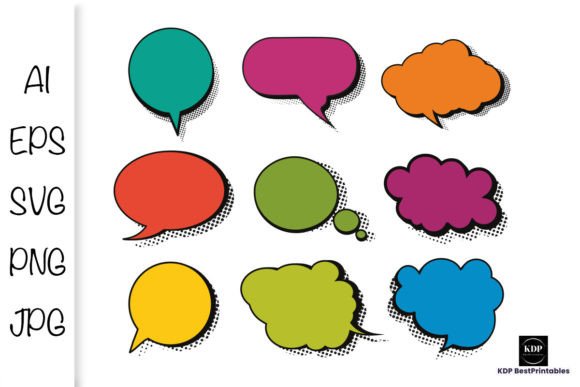 Download Comic Speech Bubble Collection 3 - Premium Bundle