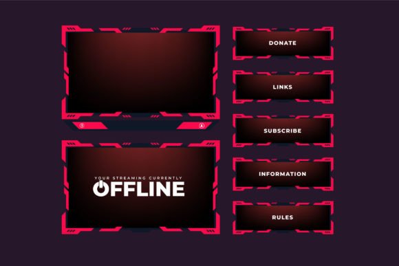 Download Live Red Color Screen Border Design - Design Collection